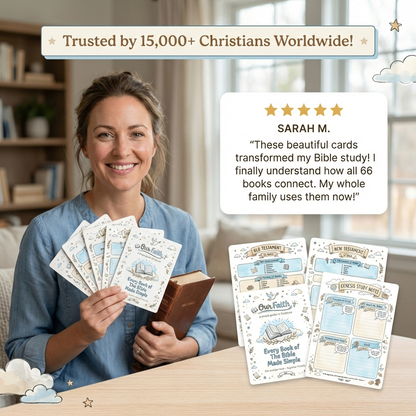 Pre-Made Bible Journaling Note Cards