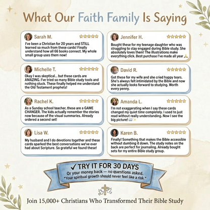 Pre-Made Bible Journaling Note Cards