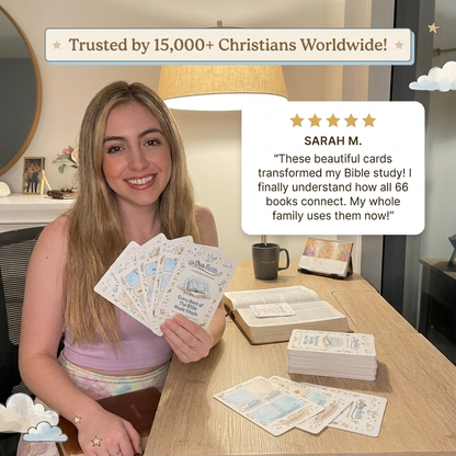 Pre-Made Bible Journaling Note Cards