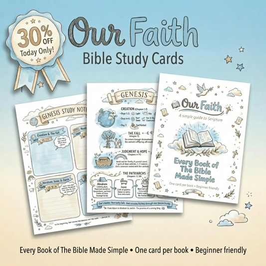Pre Made Bible Journaling Cards