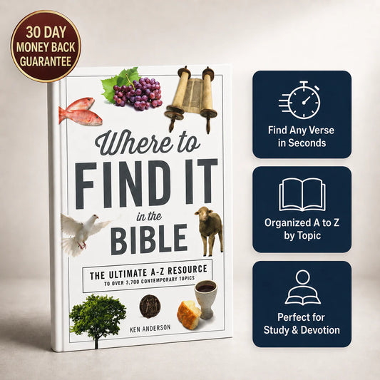 Where to Find It in the Bible