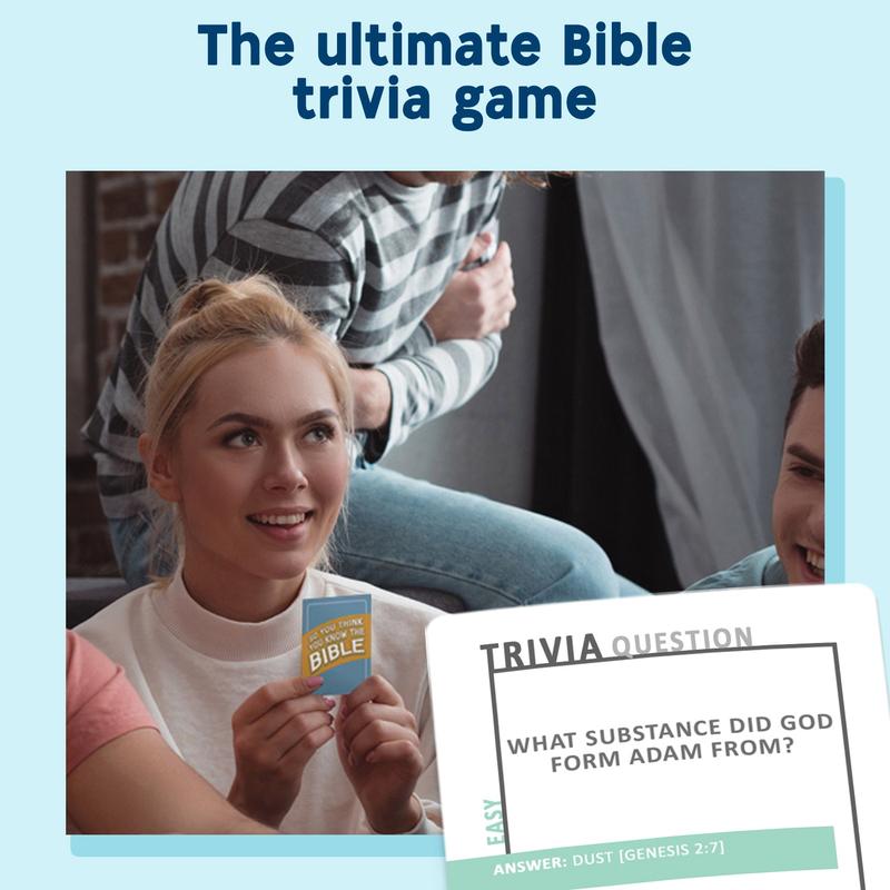 So You Think You Know The Bible Trivia Game